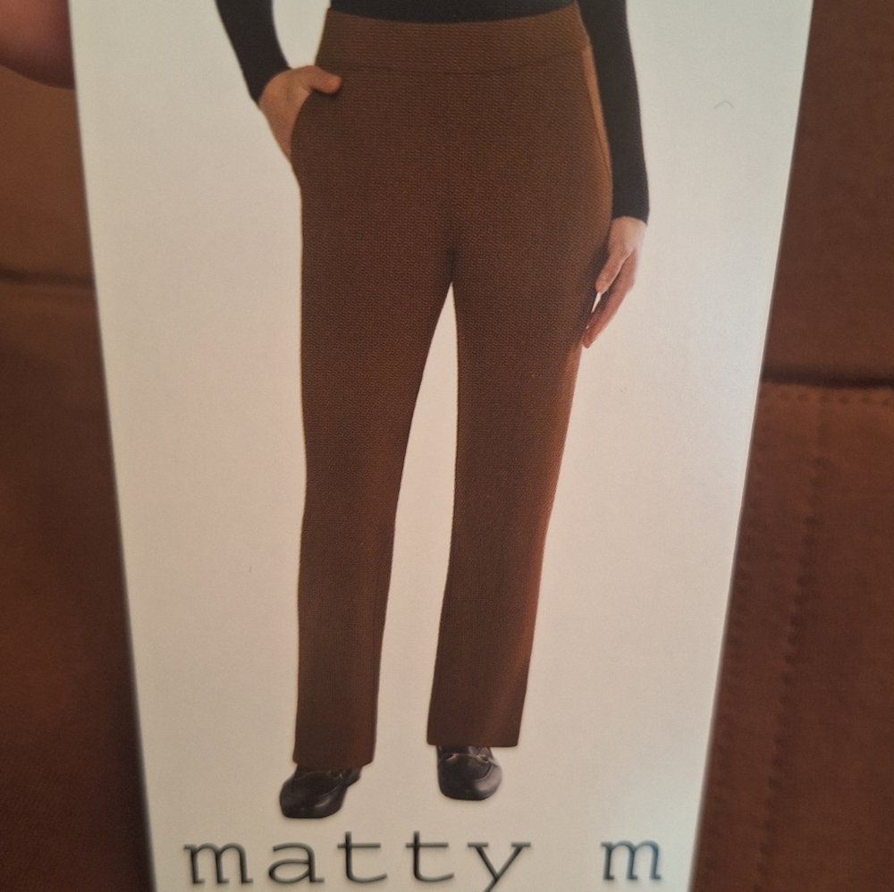 Women's Tan Stretch Pull On Casual Trousers XL - Picture 5 of 15